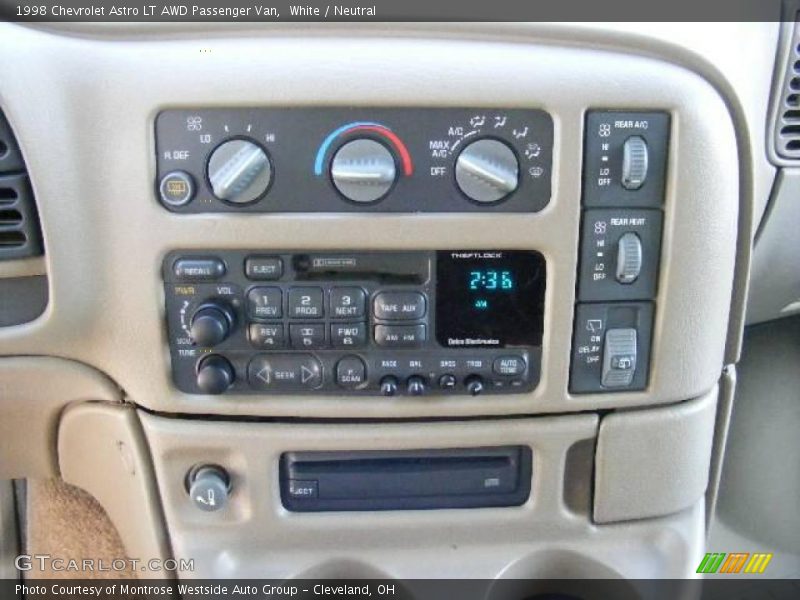 White / Neutral 1998 Chevrolet Astro LT AWD Passenger Van