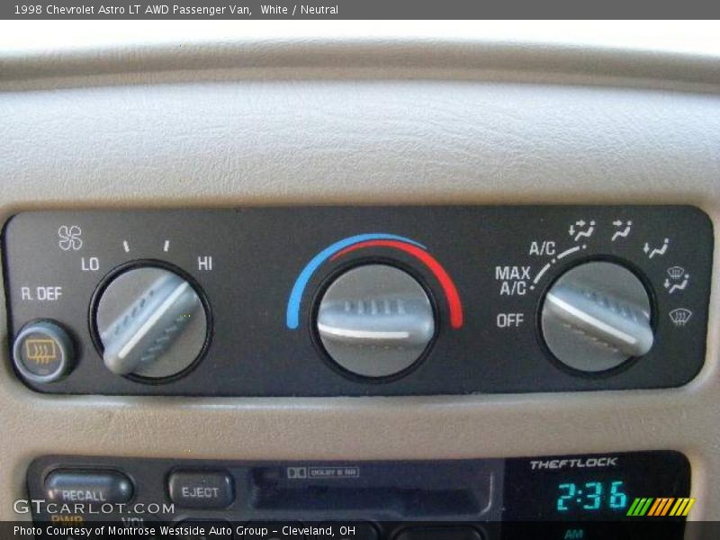 White / Neutral 1998 Chevrolet Astro LT AWD Passenger Van