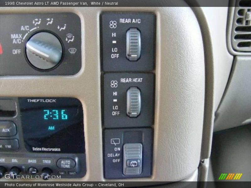 White / Neutral 1998 Chevrolet Astro LT AWD Passenger Van