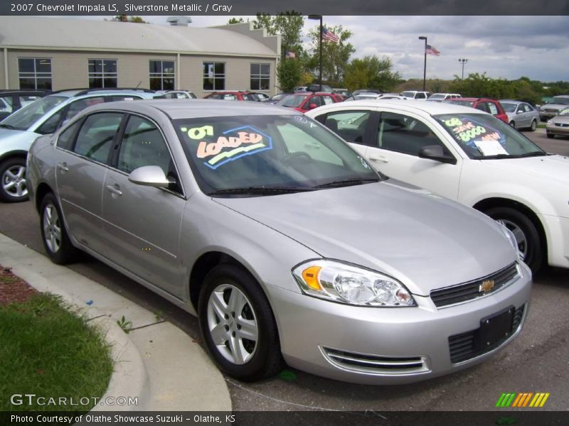 Silverstone Metallic / Gray 2007 Chevrolet Impala LS