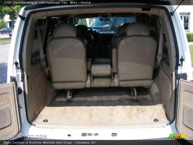 White / Neutral 1998 Chevrolet Astro LT AWD Passenger Van