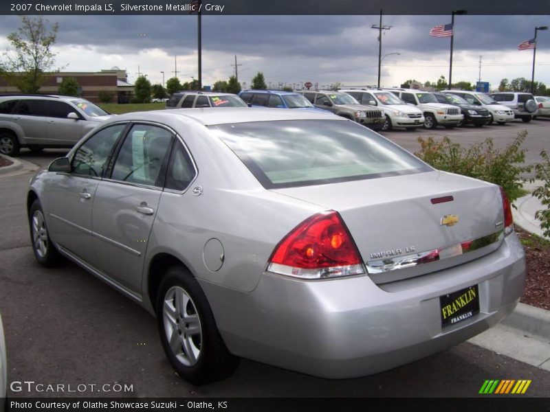 Silverstone Metallic / Gray 2007 Chevrolet Impala LS