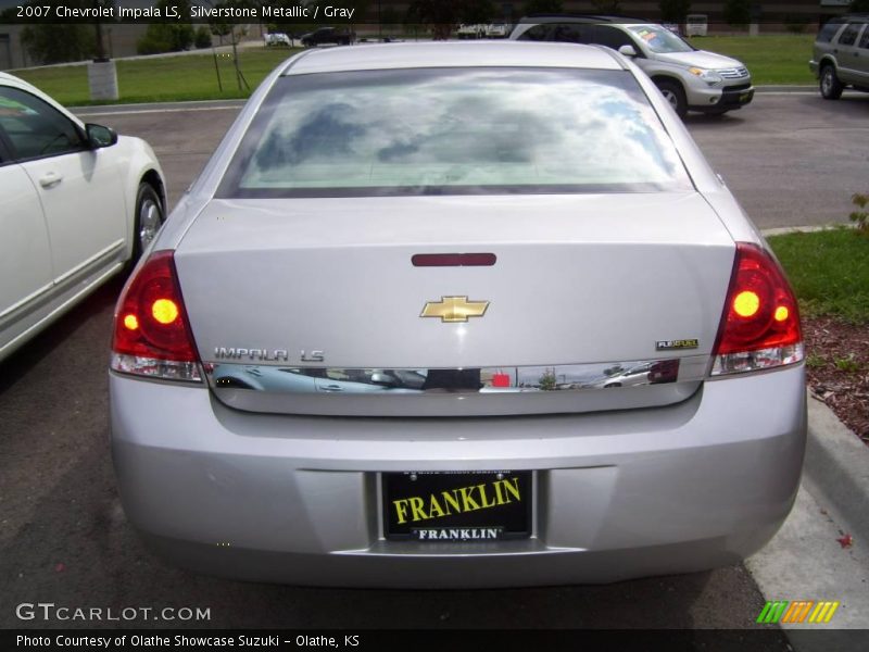 Silverstone Metallic / Gray 2007 Chevrolet Impala LS