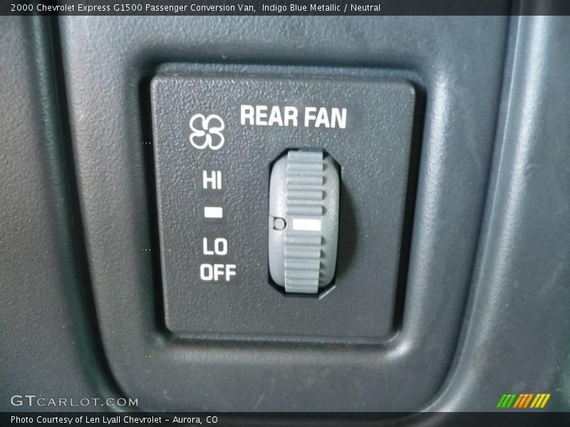 Indigo Blue Metallic / Neutral 2000 Chevrolet Express G1500 Passenger Conversion Van