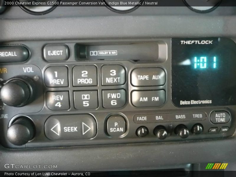 Indigo Blue Metallic / Neutral 2000 Chevrolet Express G1500 Passenger Conversion Van