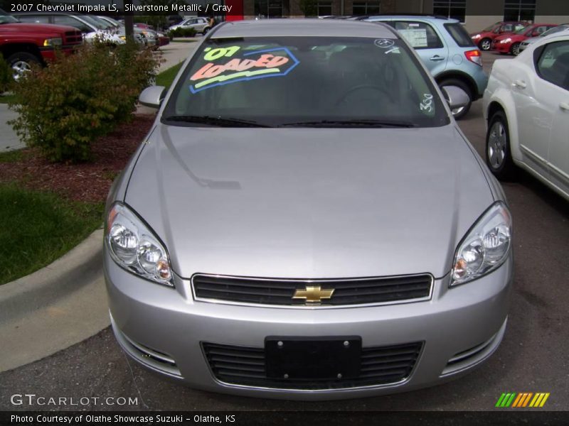 Silverstone Metallic / Gray 2007 Chevrolet Impala LS