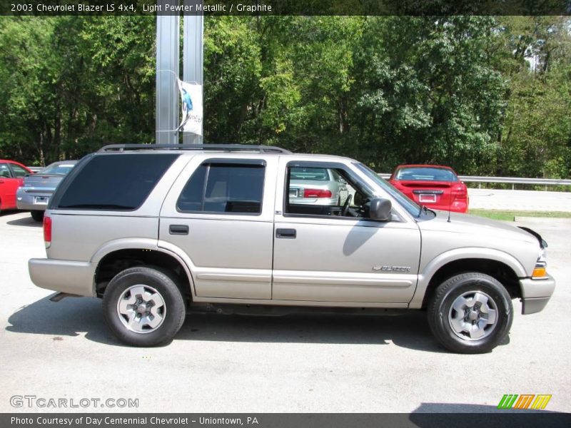 Light Pewter Metallic / Graphite 2003 Chevrolet Blazer LS 4x4