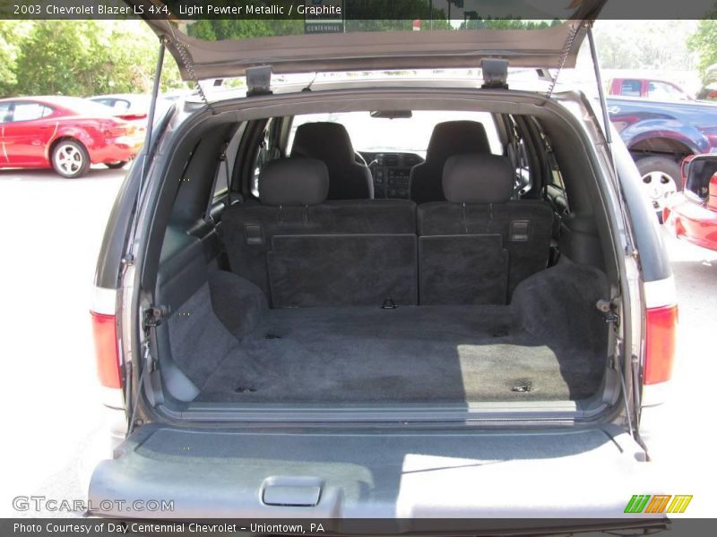 Light Pewter Metallic / Graphite 2003 Chevrolet Blazer LS 4x4