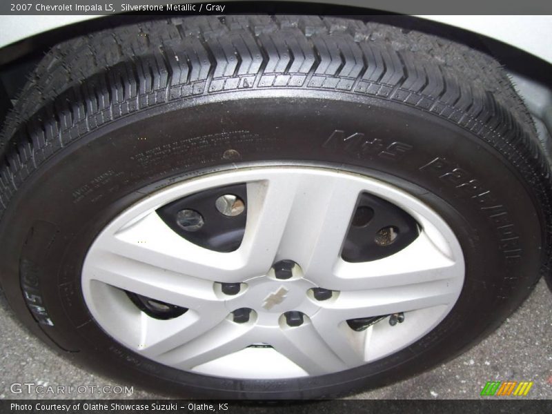 Silverstone Metallic / Gray 2007 Chevrolet Impala LS