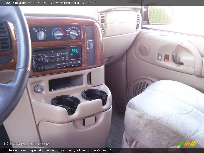 Dark Carmine Red Metallic / Neutral 2002 Chevrolet Astro LS