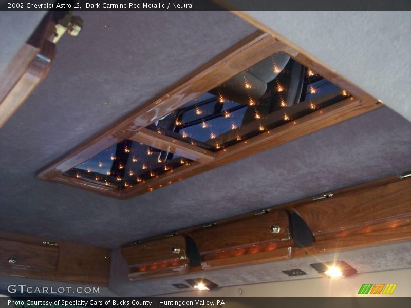 Dark Carmine Red Metallic / Neutral 2002 Chevrolet Astro LS