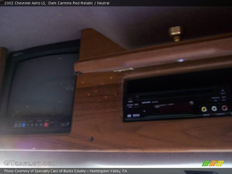 Dark Carmine Red Metallic / Neutral 2002 Chevrolet Astro LS