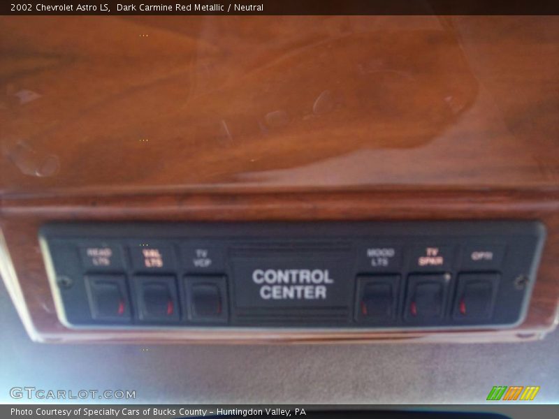 Dark Carmine Red Metallic / Neutral 2002 Chevrolet Astro LS
