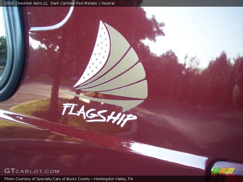 Dark Carmine Red Metallic / Neutral 2002 Chevrolet Astro LS