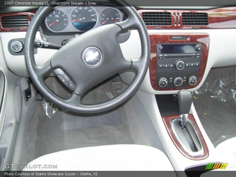 Silverstone Metallic / Gray 2007 Chevrolet Impala LS