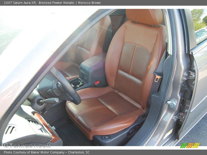 Bronzed Pewter Metallic / Morocco Brown 2007 Saturn Aura XR