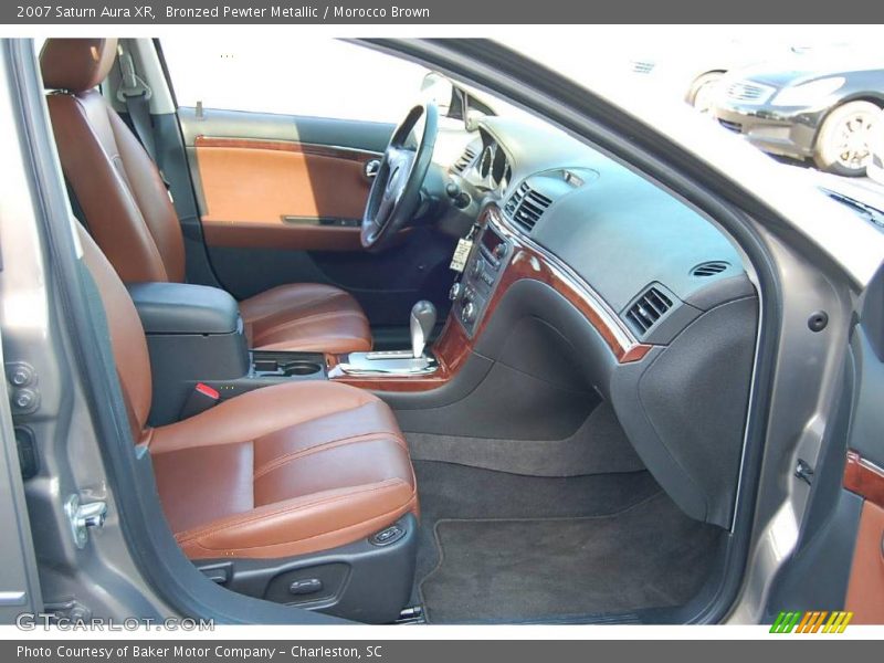 Bronzed Pewter Metallic / Morocco Brown 2007 Saturn Aura XR