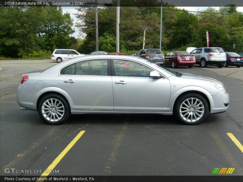 Quicksilver / Gray 2009 Saturn Aura XR V6