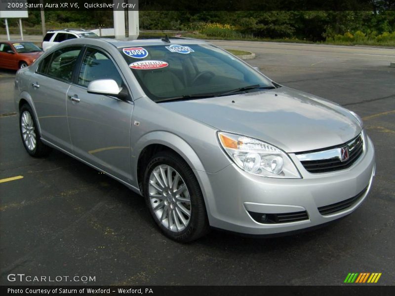 Quicksilver / Gray 2009 Saturn Aura XR V6