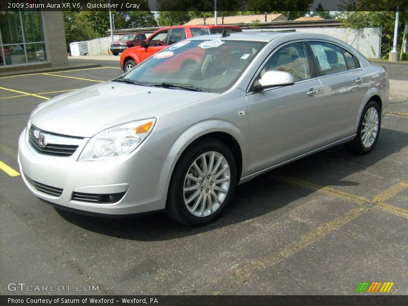 Quicksilver / Gray 2009 Saturn Aura XR V6