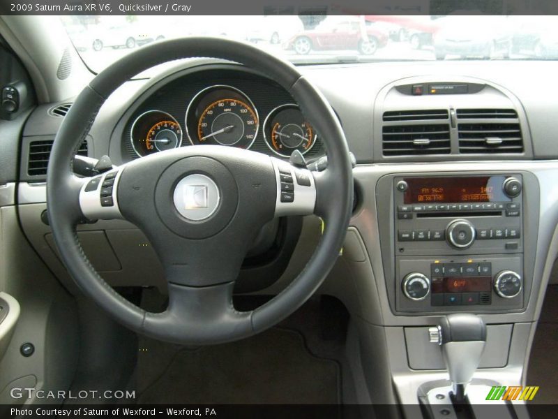 Quicksilver / Gray 2009 Saturn Aura XR V6