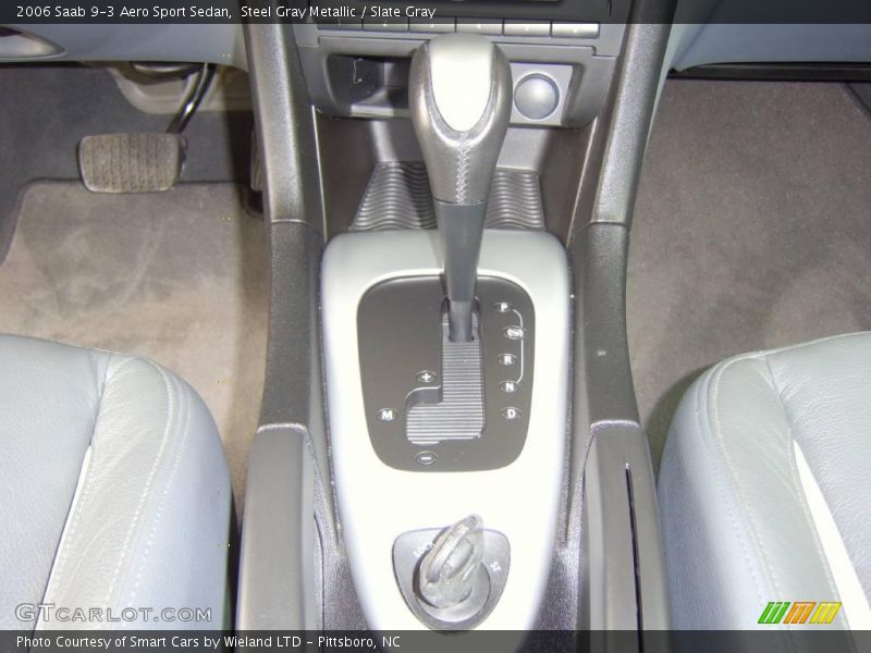 Steel Gray Metallic / Slate Gray 2006 Saab 9-3 Aero Sport Sedan