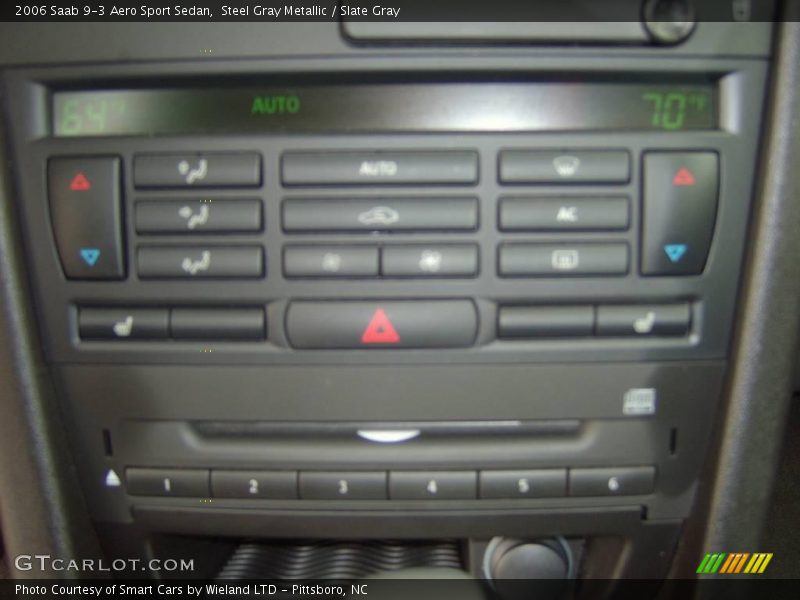 Steel Gray Metallic / Slate Gray 2006 Saab 9-3 Aero Sport Sedan