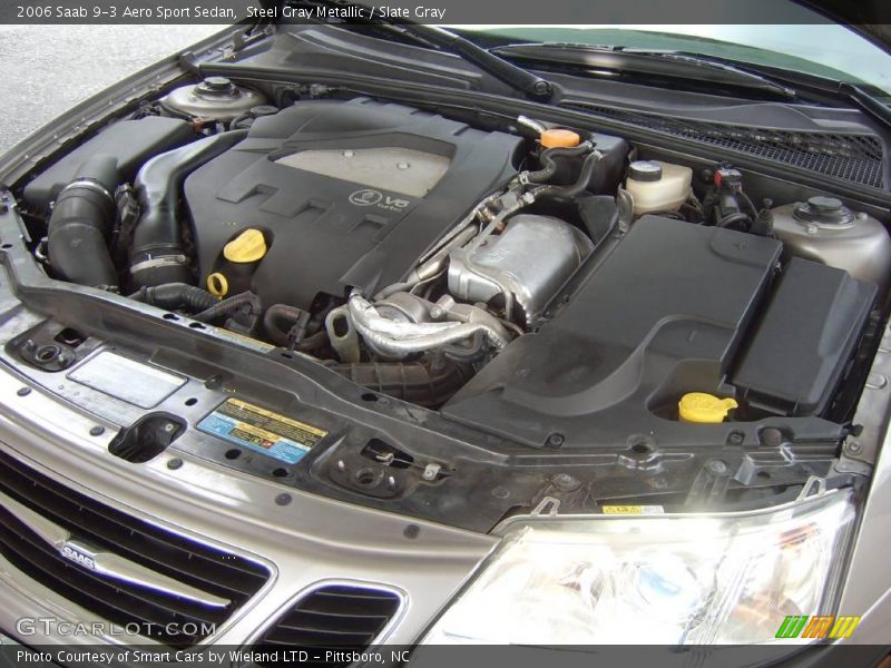 Steel Gray Metallic / Slate Gray 2006 Saab 9-3 Aero Sport Sedan