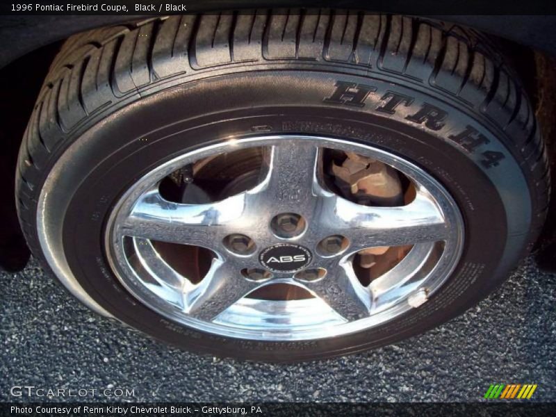 Black / Black 1996 Pontiac Firebird Coupe