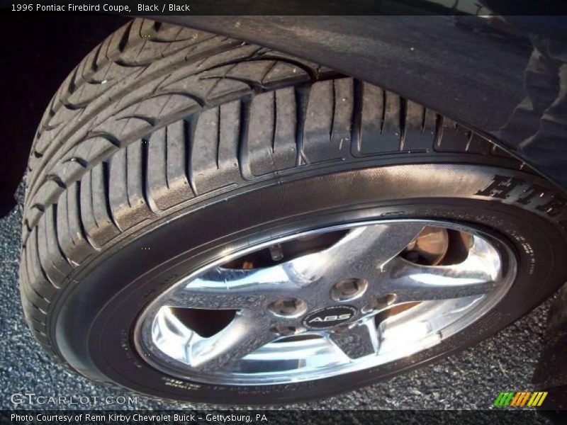 Black / Black 1996 Pontiac Firebird Coupe
