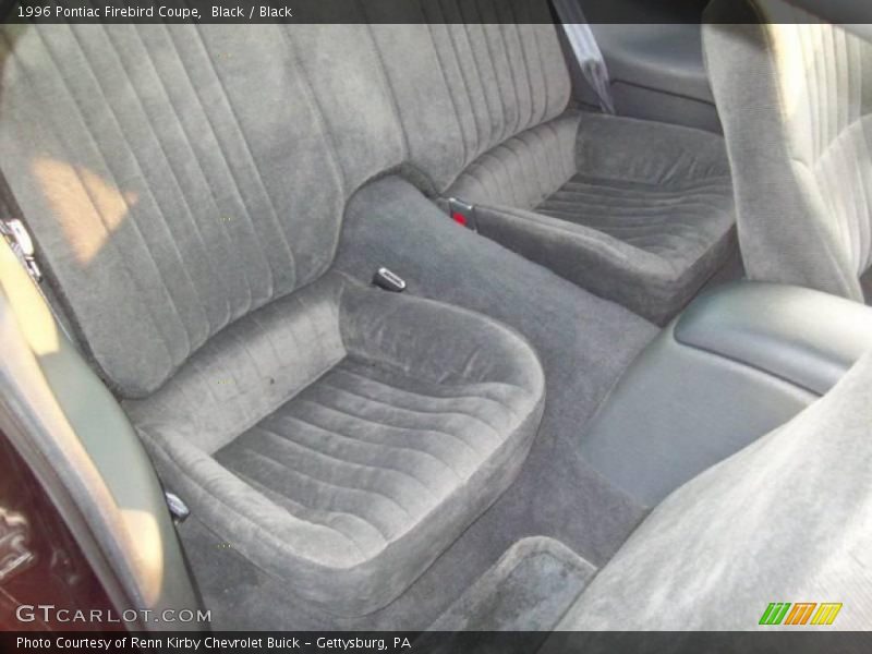 Black / Black 1996 Pontiac Firebird Coupe