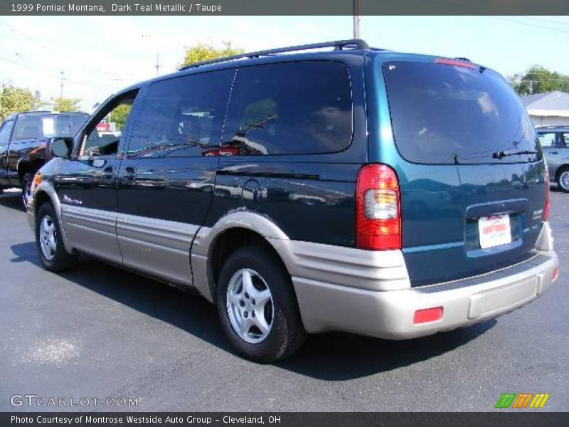 Dark Teal Metallic / Taupe 1999 Pontiac Montana