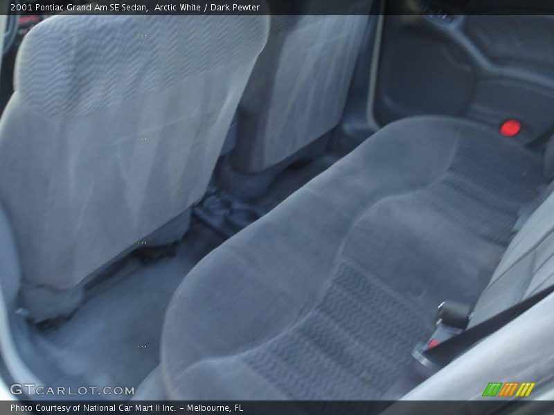 Arctic White / Dark Pewter 2001 Pontiac Grand Am SE Sedan