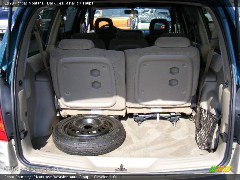 Dark Teal Metallic / Taupe 1999 Pontiac Montana