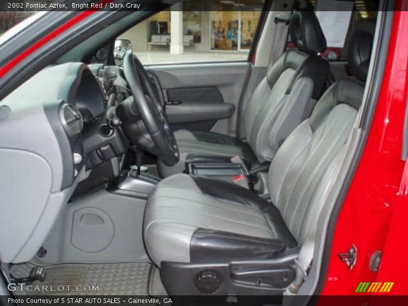 Bright Red / Dark Gray 2002 Pontiac Aztek
