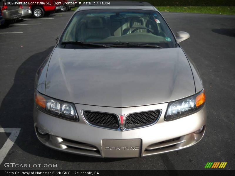 Light Bronzemist Metallic / Taupe 2002 Pontiac Bonneville SE