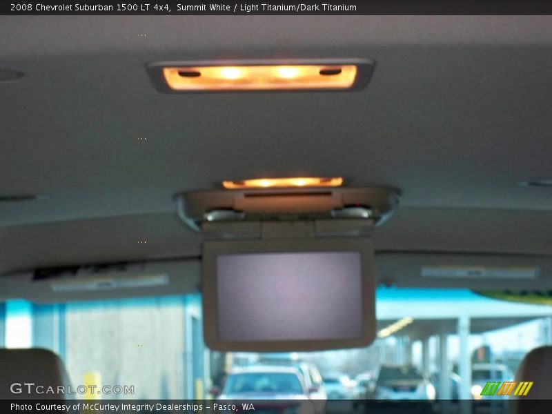 Summit White / Light Titanium/Dark Titanium 2008 Chevrolet Suburban 1500 LT 4x4