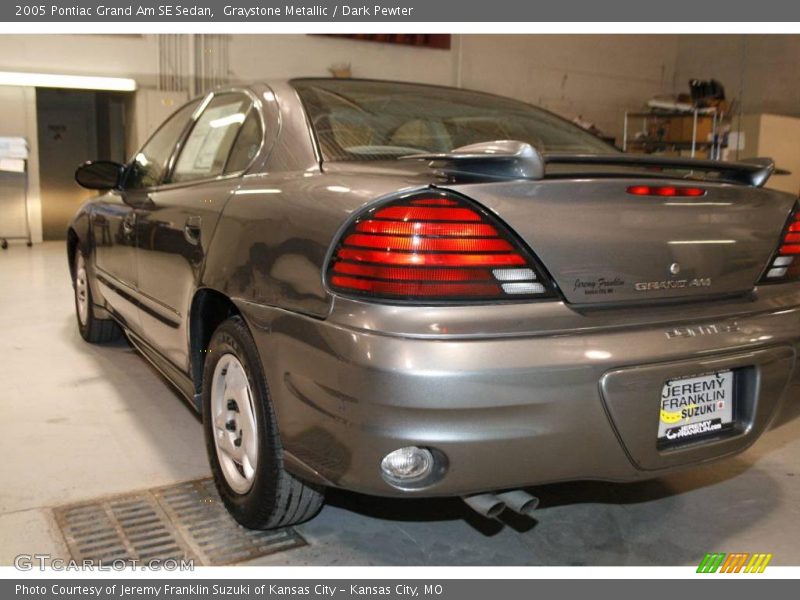 Graystone Metallic / Dark Pewter 2005 Pontiac Grand Am SE Sedan
