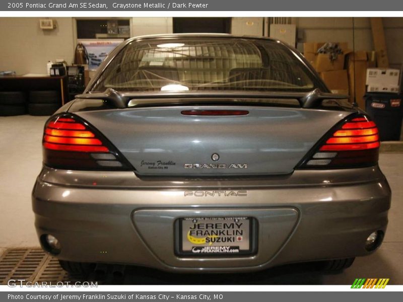 Graystone Metallic / Dark Pewter 2005 Pontiac Grand Am SE Sedan