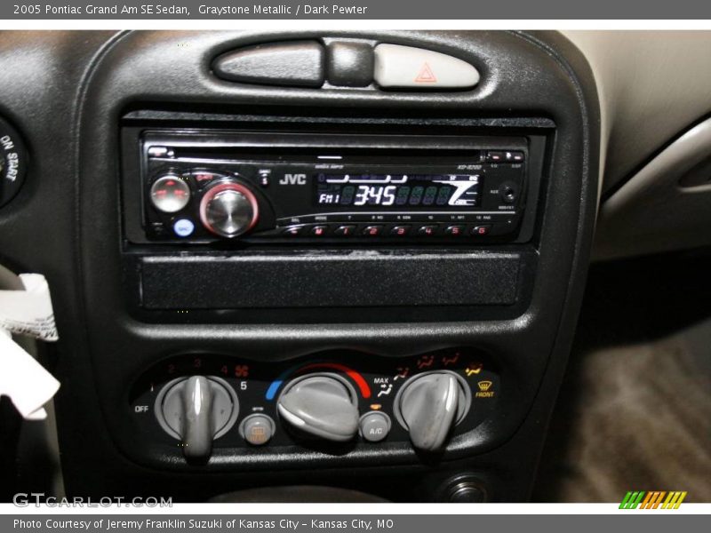 Graystone Metallic / Dark Pewter 2005 Pontiac Grand Am SE Sedan