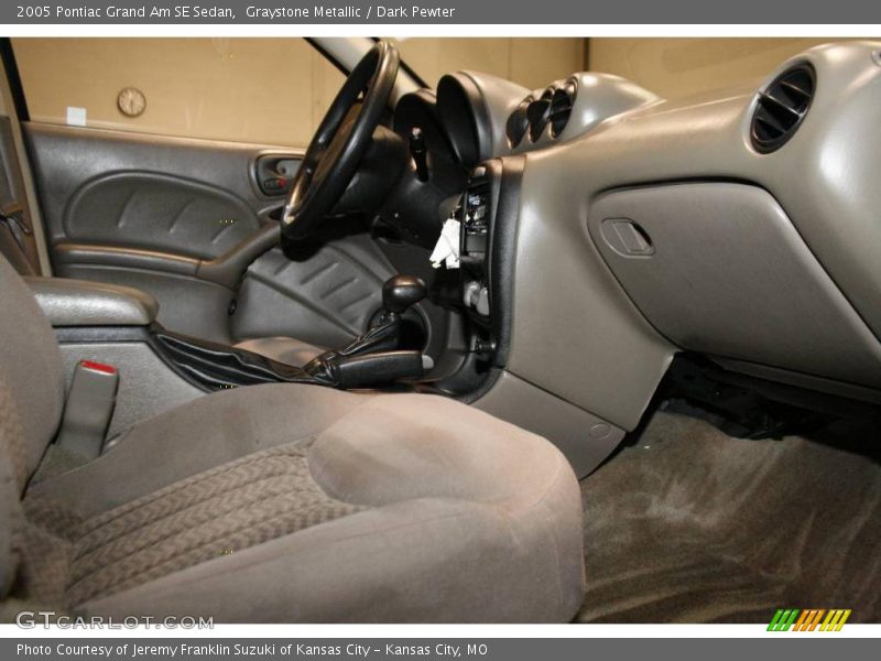 Graystone Metallic / Dark Pewter 2005 Pontiac Grand Am SE Sedan