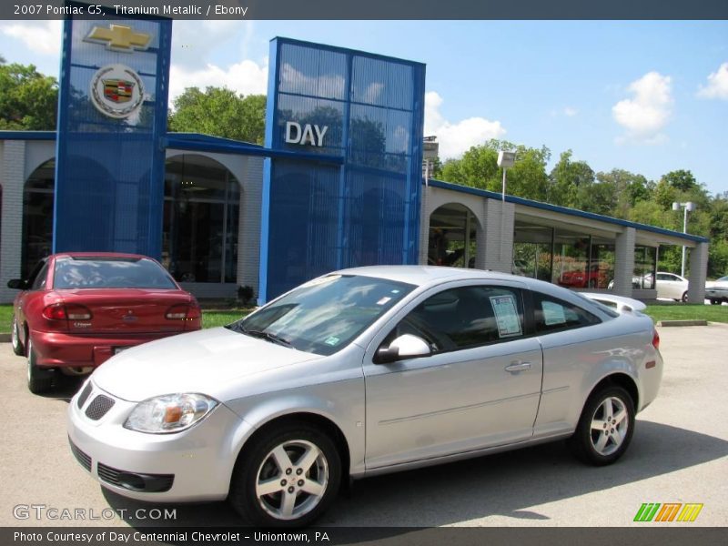 Titanium Metallic / Ebony 2007 Pontiac G5