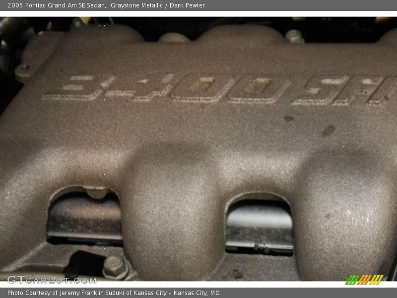 Graystone Metallic / Dark Pewter 2005 Pontiac Grand Am SE Sedan
