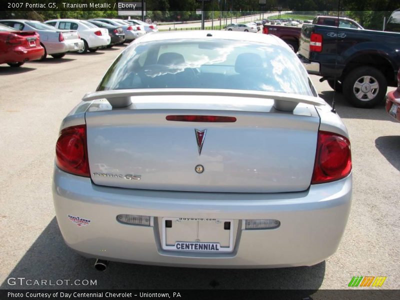 Titanium Metallic / Ebony 2007 Pontiac G5