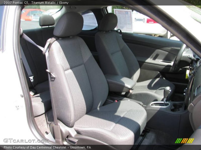 Titanium Metallic / Ebony 2007 Pontiac G5