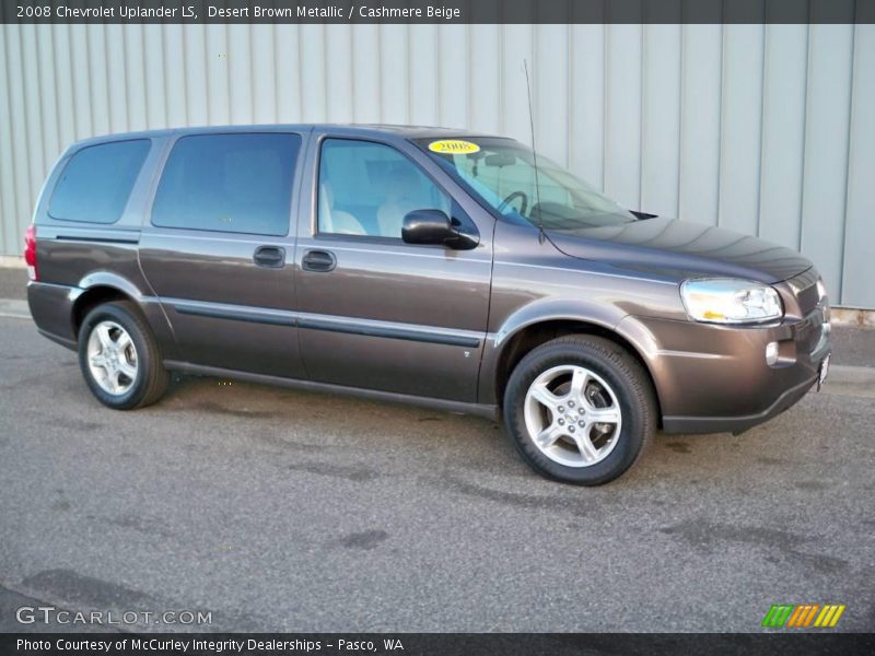 Desert Brown Metallic / Cashmere Beige 2008 Chevrolet Uplander LS