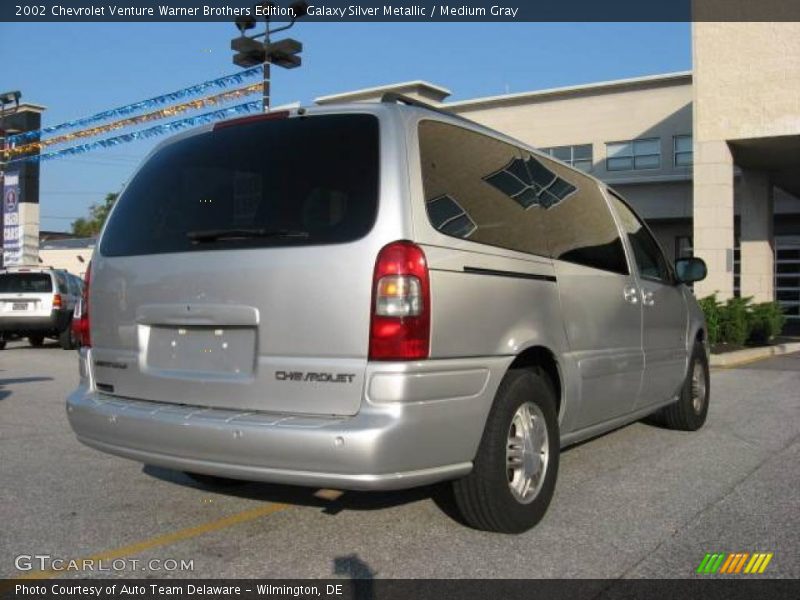 Galaxy Silver Metallic / Medium Gray 2002 Chevrolet Venture Warner Brothers Edition