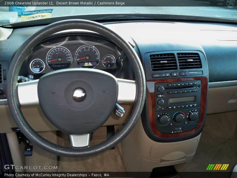 Desert Brown Metallic / Cashmere Beige 2008 Chevrolet Uplander LS