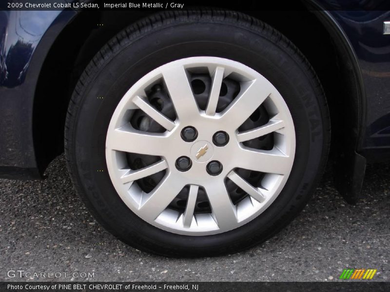 Imperial Blue Metallic / Gray 2009 Chevrolet Cobalt LS Sedan