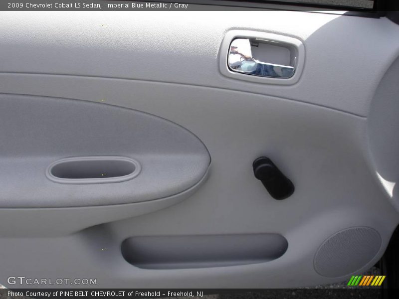 Imperial Blue Metallic / Gray 2009 Chevrolet Cobalt LS Sedan